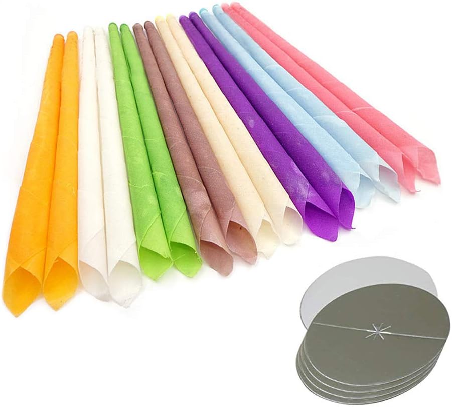 Ear Candles GLAMZA Premium Hopi Ear Candles for Blocked Ears, All Natural Ear Wax Remover 100% Organic Ear Wax Candles - Image 5