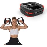 Les Mills SMARTBAR Dual Purpose Ergonomic Weight Plates | Fits with SMARTBAR Barbell (Sold Separately), Comfort Grip, Doubles as Hand Weight, Home Gym, Full Body Workouts