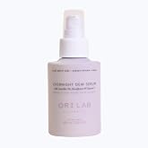 ORI LAB Overnight Dew Leave-In Hair Serum for Dry, Dull Hair, 3.4 fl oz | Replenishes dehydrated strands while you sleep, rinse-free, with camellia oil, vitamin F, snowflower and aloe, vegan