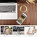 ZONYIN USB Type C Cable 2 Pack Metal Braided Fast Charging Data Cable High Speed ​​Charger Cable for Samsung S9 S8 Note 8 Smartphone Tablet - Gold & Silver