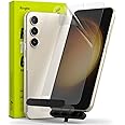 Ringke Glass [Shatterproof Coverage] Compatible with Samsung Galaxy S23 Screen Protector 5G, Multi Layer Protective Premium Quality Tempered Glass with Easy Application Kit - 2 Pack