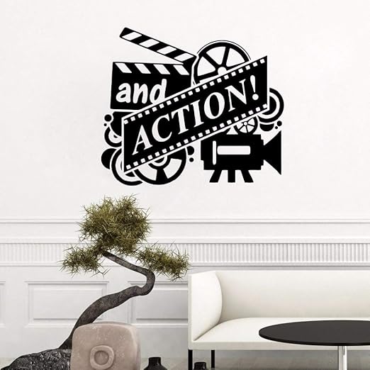 Amazon Com Uaher Home Movie Theater Decor Wall Decal Welcome To