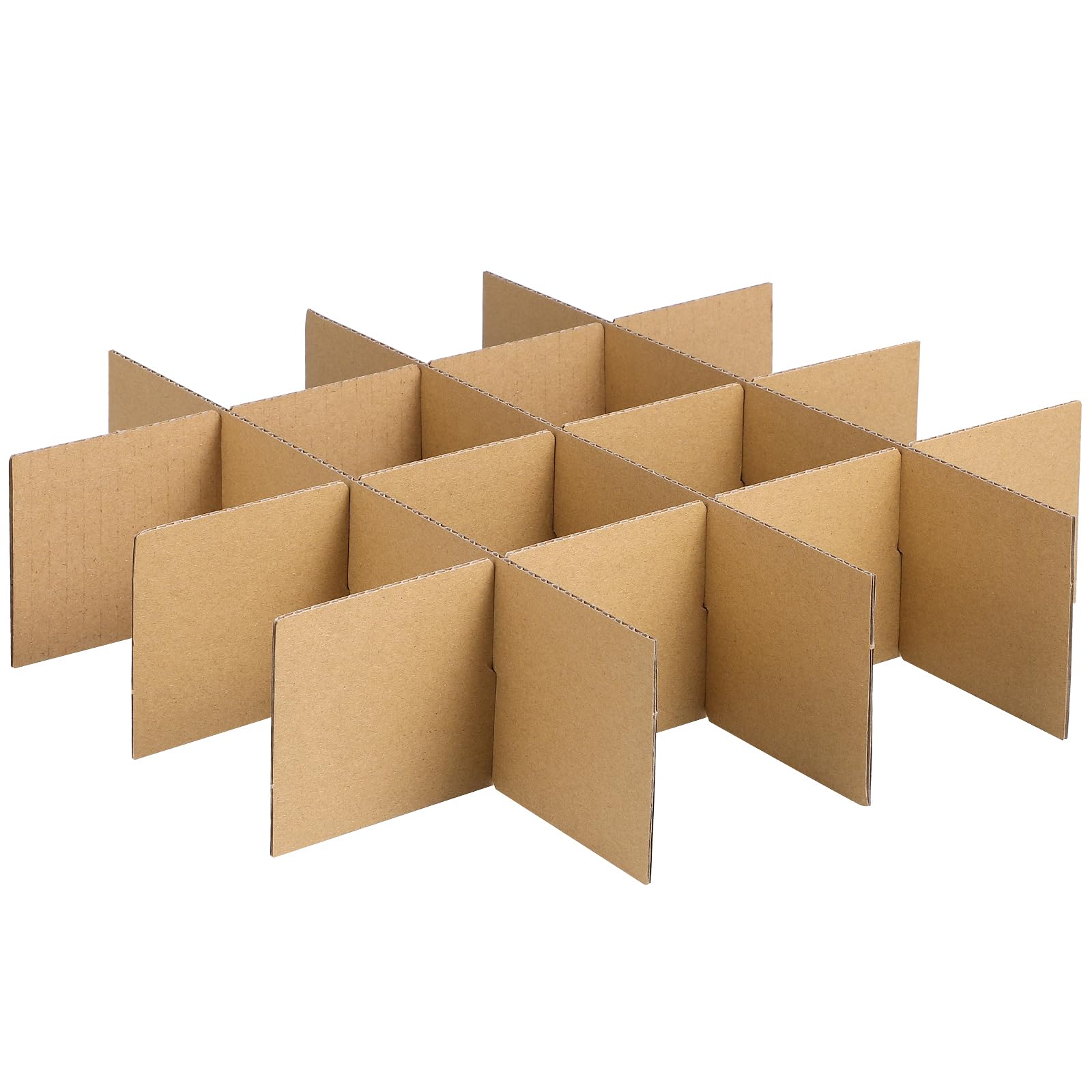 jojofuny 6pcs Cardboard Box Dividers, 1 Set Cardboard Packing Box Divider, Glass s for Moving ES for Kitchen Dish Packing compartments s