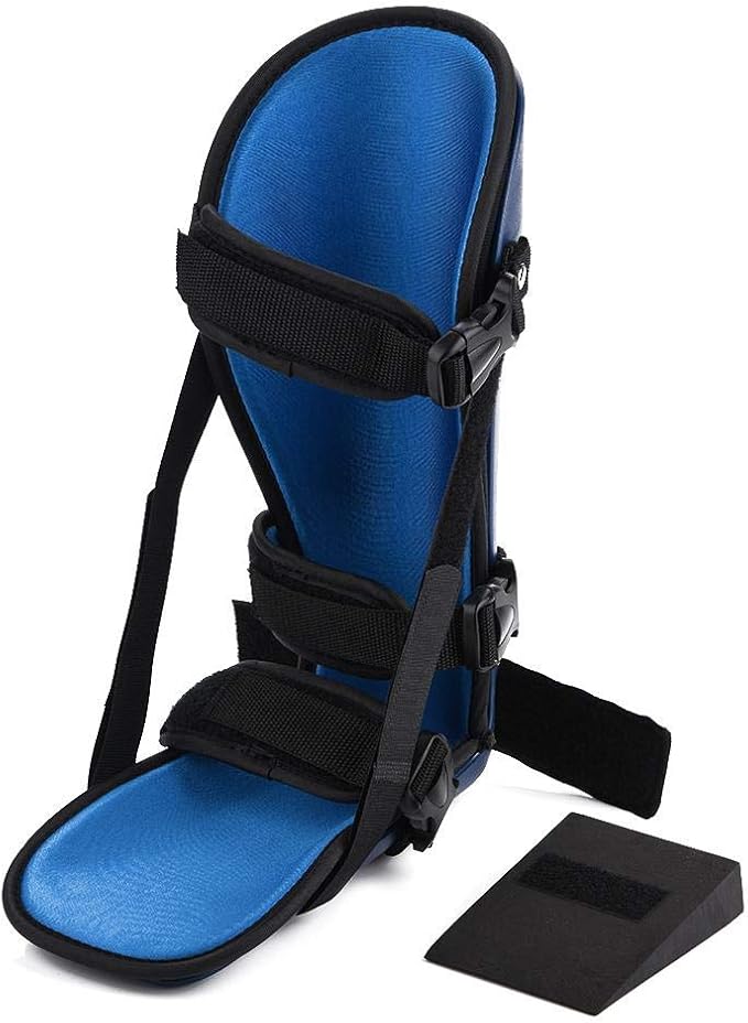 Ankle Stabilizer Brace, Unisex Adjustable Night Splint Foot Drop Orthosis Ankle