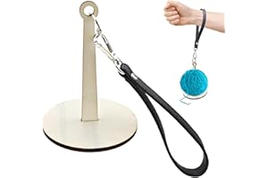 CAPIANT Portable Wrist Yarn Holder Yarn Storage Prevents Yarn Tangling and Misalignment Yarn Holder for Knitting, Knitting Supplies Gift for The Craft Lovers