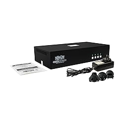 Tripp Lite Secure KVM Switch 4-Port Dual-Head