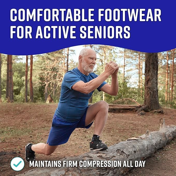 Compression Socks for Plantar Fasciitis & Achilles Tendonitis Relief – Pair of Ankle Compression Sleeves for Foot Swelling, Heel Spurs, Pain & Fatigue – Comfortable Arch Support Brace for Daily Use (Gray, X-Large)