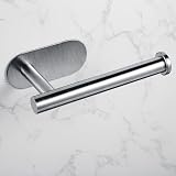 YUET Self-Adhesive Toilet Paper Holder SUS-304 Stainless Steel Brushed view 7