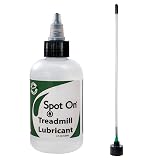 Premium Treadmill Belt Lubricant - Made in The USA - Patented 8 Inch Application Tube and Precision Twist Cap - 100% Pure Silicone - Spot On