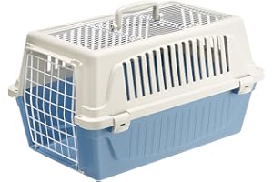 Ferplast Atlas Pet Carrier | Small Pet Carrier for Dogs & Cats w/Top & Front Door Access
