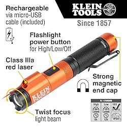 Klein Tools 56040 Magnetic LED Flashlight, 350
