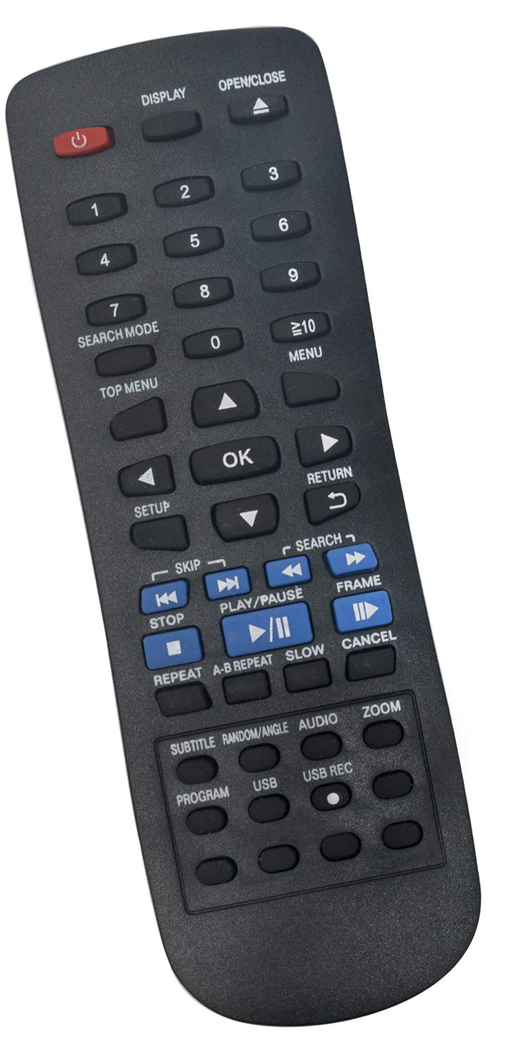 ALLIMITY N2QAYA000015 Remote Control Replace for Panasonic DVD Player DVD-S38 DVD-S48 DVD-S58 DVD-S68 DVD-S485 DVD-S500 DVD-S700