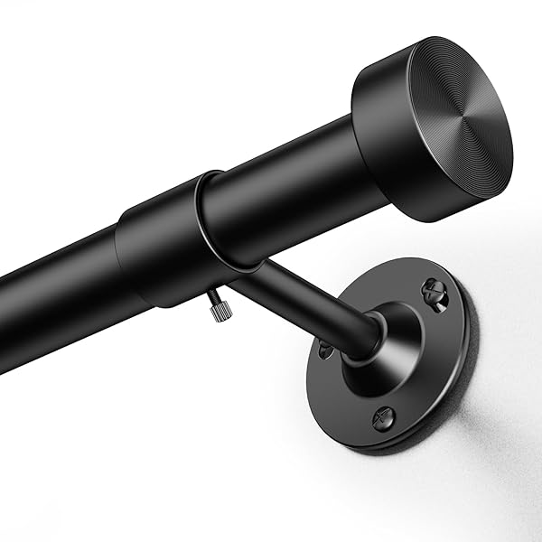 YAFEX HEAVY DUTY CURTAIN RODS 32-120 INCH, 1...