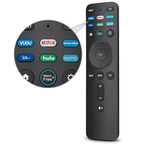Universal Remote Replacement XRT260 for All VIZIO Smart TV Smartcast 4K ...