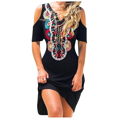 casual mexican dresses Xplanet Mexican Dress for Women Off Shoulder Floral Print Maxi Dress Summer Party Casual Sundress Dresses at Amazon Women's Clothing store