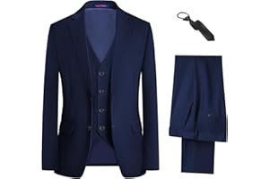 Happy Dolphin Boys Suit Set Modern Fit Kids Suits Adjustable Waist Boys Wedding Outfit for Boy Communion Suits for Boys