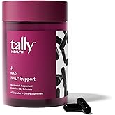 Tally Health NAD+ Supplement – 1000mg Niacinamide | Boosts Cellular Energy, Metabolism & Longevity | Supports Healthy Aging, Skin Hydration & Brain Function | Vegan, Non-GMO, Gluten-Free | 60 Capsules