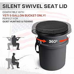 Wizcave 5 Gallon Bucket Seat for Yeti Bucket