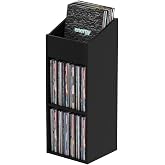 Glorious Record Rack 330 in Black
