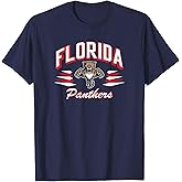 Florida Panthers Retro Diamond Navy Officially Licensed T-Shirt
