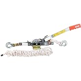Maasdam A-20 3/4 Ton Rope Puller with 20 Feet 0.5-Inch Diameter Rope | Cable Pullers, Rope Pullers, Lifting Equipment, Vehicle Recovery Equipment, 20 ft Lift, 0.75 ton, Steel