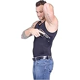 AC UNDERCOVER Men's Concealed Carry Tank Top - Secure Undershirt Gun Holster - Tactical & Everyday Use - (Small-3XL)