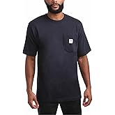 Bass Creek Outfitters Mens Pocket Tee Shirts - Heavyweight Shirt Cotton Crewneck Casual Short Sleeve Work Shirts for Men