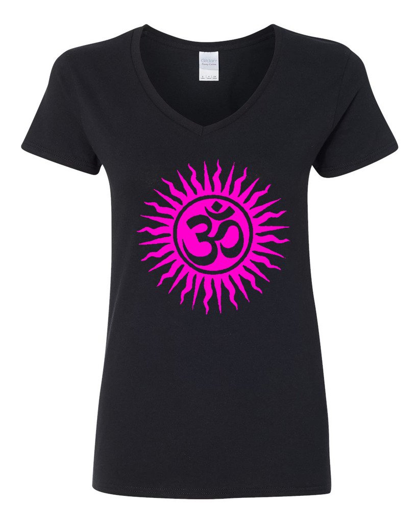 City Om Aum Yoga Hindu Sankrit God Symbol Tee T Shirt