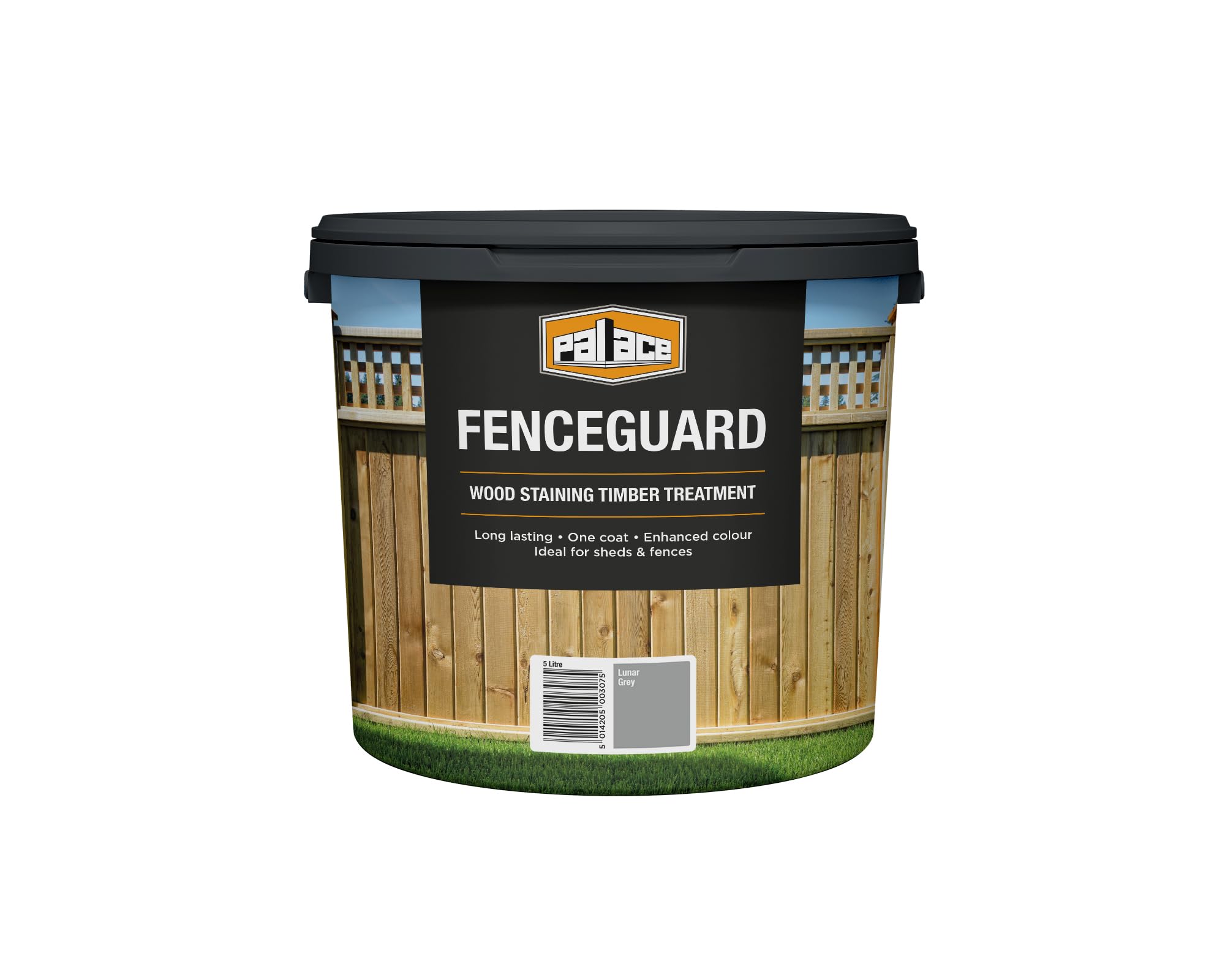 Palace 91-21 Fenceguard, Lunar Grey 5 Liter