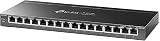 TP-Link TL-SG116P 16-Port Gigabit PoE+ Network Switch 120W Fanless view 2