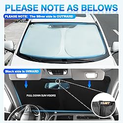 KUST Custom Fit Windshield Sun Shade for 2007-2011