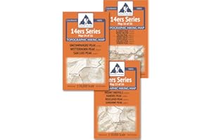 OUTDOOR TRAIL MAPS Colorado 14ers Maps Series San Juan Mountains Map Pack