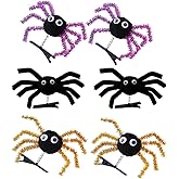 YTAONS Spider Hair Clips for Women Girls, Spring Spider Barrettes Hairpins Halloween Hair Accessories (Mix -C)