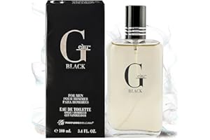 PB ParfumsBelcam G eàu Black Eau De Toilette Spray for Men – 100 mL Affordable, Long-Lasting Fresh Aquatic Fragrance & Spicy 