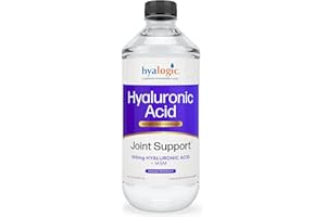 Hyalogic Hyaluronic Acid Joint Support Supplement (12 oz) – Advanced Formula Joint Supplement – MSM & 100 mg Hyaluronic Acid Supplements – Joint Supplements for Women & Men for Overall Joint Health