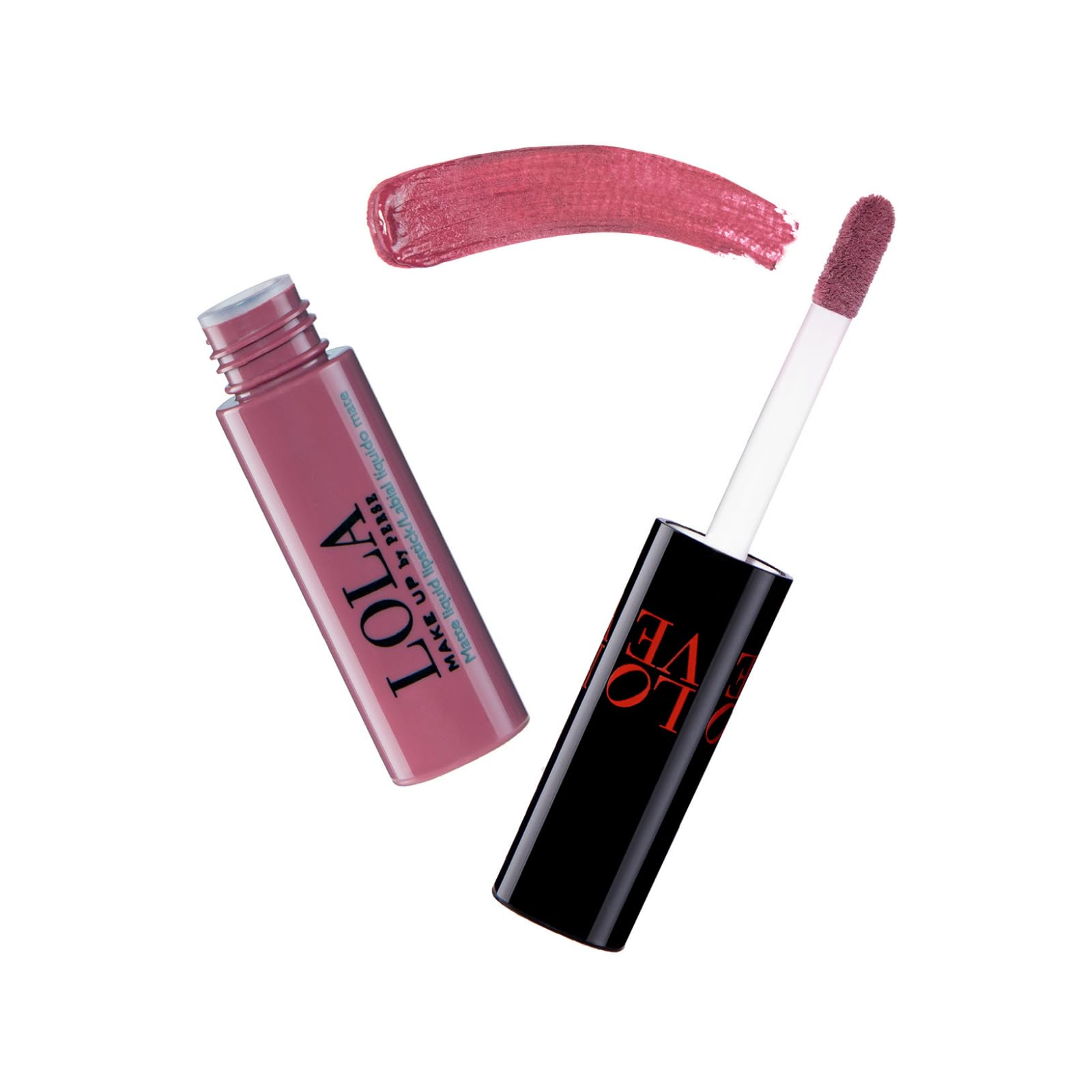 LOLA Make Up by Perse Love Matte Liquid Lipstick – Long Lasting Kiss-Proof Hydrating Formula with Jojoba Oil & Shea Butter – [01 First Date]