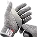 NoCry Cut Resistant Gloves - Ambidextrous, Food Grade, High Performance Level 5 Protection. Size Small, Complimentary Ebook Included primary