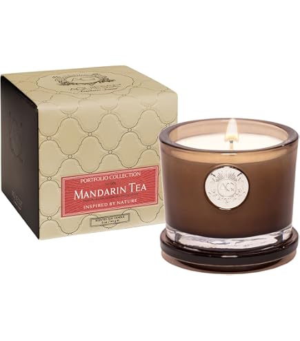 Aquiesse Black Orchidee Soja-Kerze In Geschenkbox – Große Duftkerze Mit Deckel, 284 Ml