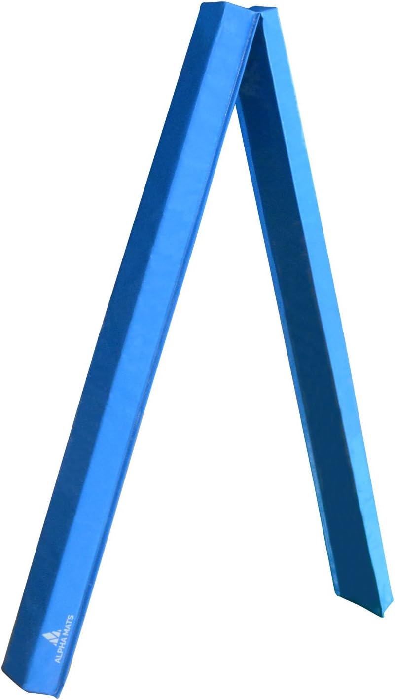 Alpha Mats Medium Density Floor Balance Beam for Aerobics, Yoga, Martial Arts - 9 Foot, Light Blue : Sports & Outdoors