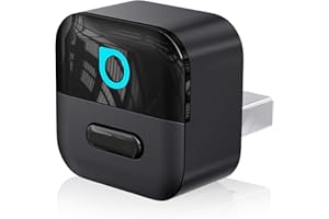 OTTOCAST Mini Pico Wireless CarPlay Adapter, No More Cables, Dual Phone Memory, One-Button Switch, Wi-Fi 6 & Bluetooth 5.4