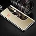 AIsoar Compatible/Replacement fit iPhone Xs Max Case, Mirror Smart Clear View Window Flip iPhone Xs Max Case Slim Multi-Function Mirror Case Stand flip Folio Full Body Protection Shockproof (Gold)