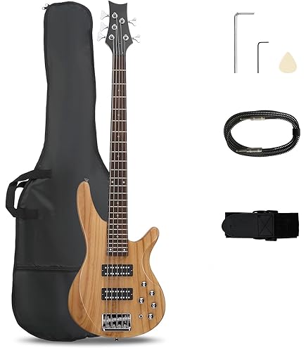 Amazon.com: Ktaxon Bass Guitar 6 String Electric Bass Guitars