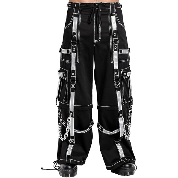 Amazon.com: Tripp Biohazard Zip Off Pants [BLACK/LIME] M