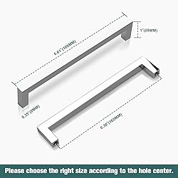 GOBEKOR 30 Pack Kitchen Cabinet Pulls Polished