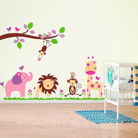 Enorme Elefante Ay869 Adhesivos Murales Calcomanias De Pared Papel