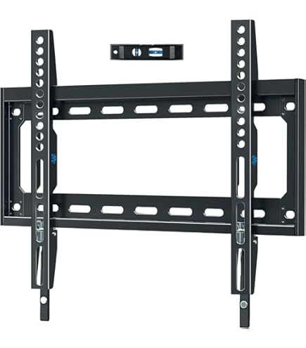 VideoSecu TV Wall Mount For 32-65" TVs - Universal Flat Panel Mount With 165lb Capacity