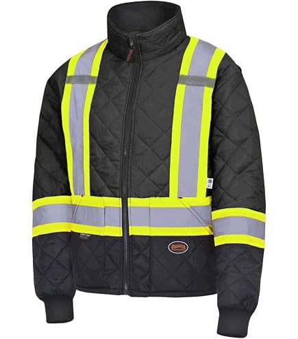 Veste Bomber Enfant Haute Visibilité – Imperméable, Jaune, Bandes Réfléchissantes, Taille 10-12 Ans - 13