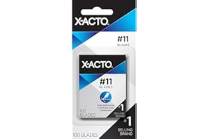 X-ACTO #2 Blades, Bulk Pack for X-ACTO Knives, Sharp, Box of 100 - Arts & Crafts, For Precision Cutting