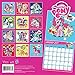 2017 Monthly Wall Calendar for Kids Girls - My Little Pony