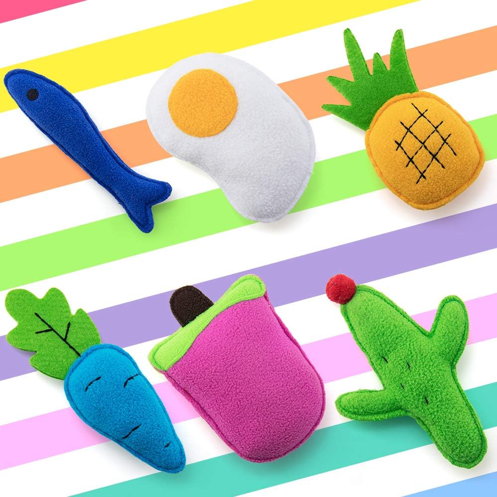 AWOOF Catnip Toys for Indoor Cats, Natural Catnip Kitten Toys Cat Toys Set : Pet Supplies